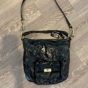 Coach Black Patent Leather Purse